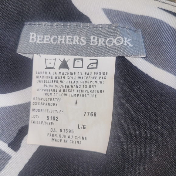 Beechers Brook Floral Sleeveless Shift Dress L - Picture 6 of 6